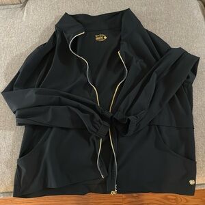 Lilly Pullitzer Luxletic Black zip up